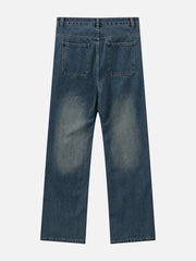 Vertical Pocket Jeans