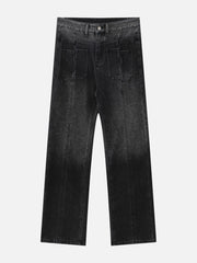 Vertical Pocket Jeans