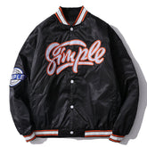 Vintage Embroidery Baseball Jacket