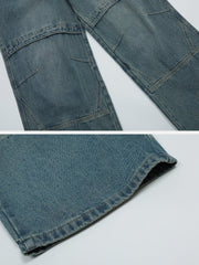Jeans vintage pliés