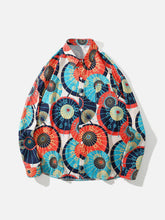 Vintage Oil Painting Long-Sleeved Shirt