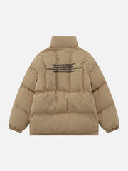 Vintage Wintermantel mit Stehkragen