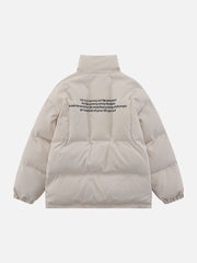 Vintage Wintermantel mit Stehkragen