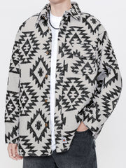 Vintage Print Shacket