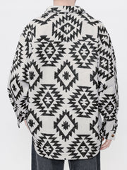 Vintage Print Shacket
