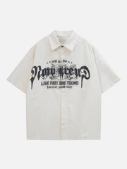 Vintage Prints Short Sleeve Shirts