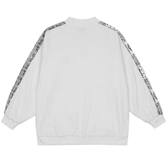 Jacke mit seitlichem Bandanna-Print im Vintage-Stil