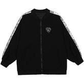 Jacke mit seitlichem Bandanna-Print im Vintage-Stil