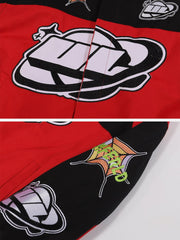 Vintage Gespleißte Lokomotivjacke