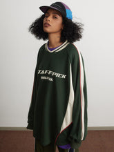 Vintage Splicing Sweatshirt