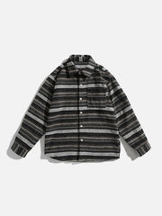 Veste à rayures vintage