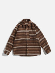 Veste à rayures vintage