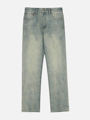 Vintage Washed Gradient Jeans