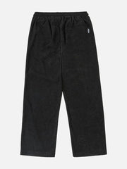 Pantalon brodé gaufré