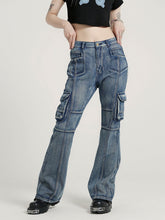 Verwaschene Old Slim Fit Jeans