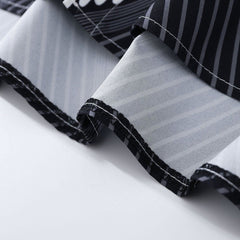 Wave Stripe Short Sleeve Shirt