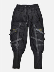 Pantalon de jogging noir foncé en toile