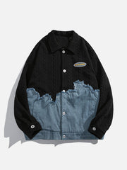 Weizenohr-Patchworkjacke