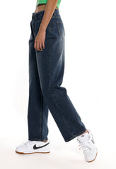 Wide Leg Straight Jeans