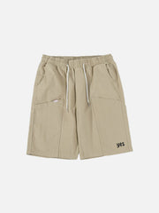 YES Embroidered Shorts