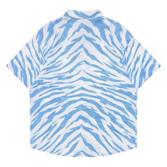 Hemd mit Zebra-Grafik an den Ärmeln