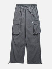Pantalon cargo multi-poches zippé