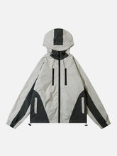 Farblich passende Jacke mit Reißverschluss