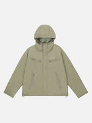 ZIP UP Drawstring Anorak