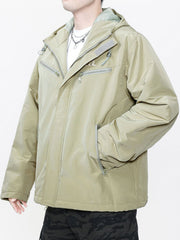 Anorak mit Reißverschluss und Kordelzug