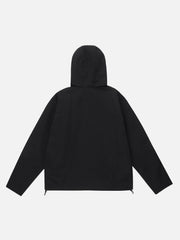 ZIP UP Patchwork Anorak