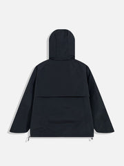 ZIP UP Patchwork Anorak