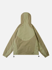 ZIP UP Patchwork Jacket