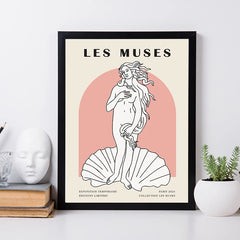 Matisse & Les Muses Galerie-Wand-Leinwandposter