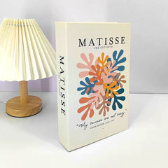 Boîte de rangement pour faux livres Matisse