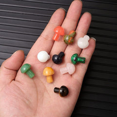 Kristallpilz-Mini-Skulptur