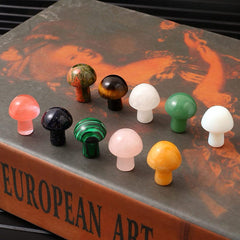 Kristallpilz-Mini-Skulptur