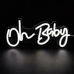 Enseigne au néon LED Oh Baby