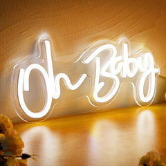Enseigne au néon LED Oh Baby