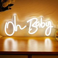 Enseigne au néon LED Oh Baby