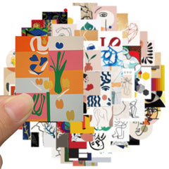 Umriss-Kunst-Aufkleberpaket