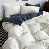 Parure de lit esthétique recto-verso pastel