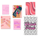 Think Pink Leinwandposter