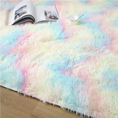 Unicorn Fluffy Area Rug