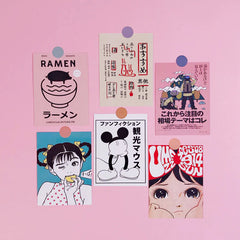 Pack de cartes d'affiches de ramen