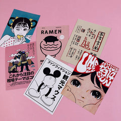 Pack de cartes d'affiches de ramen