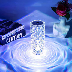 Lampe LED en cristal de diamant