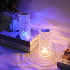 Lampe LED en cristal de diamant