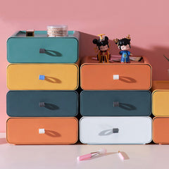 Stackable Rounded Desk Drawer Organizer