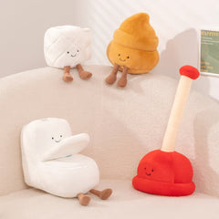 Peluche mignonne en papier toilette