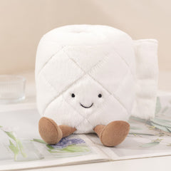 Peluche mignonne en papier toilette